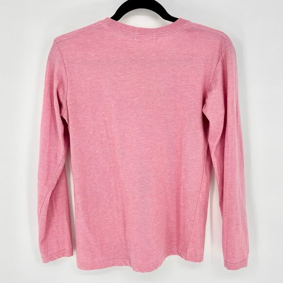 Gudetama Lazy Egg on Toast 2013 Light Pink Long Sleeve Tee Size S - Picture 3 of 4